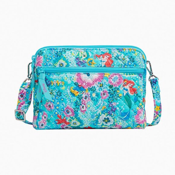 Vera Bradley Handbags - NWT Vera Bradley The Little Mermaid Triple Compartment Crossbody
